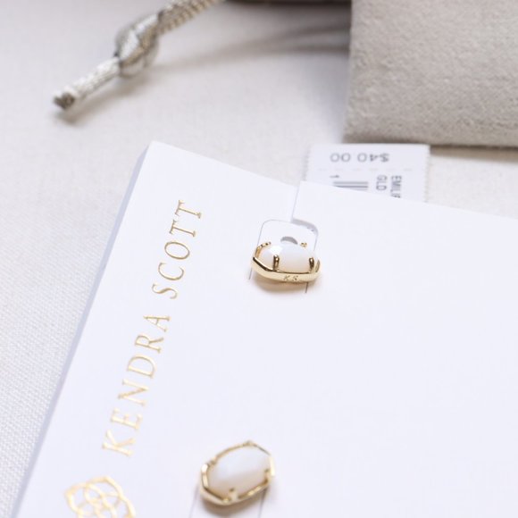 Kendra Scott Jewelry Kendra Scott Gold Tone Emilie Stud Earrings In